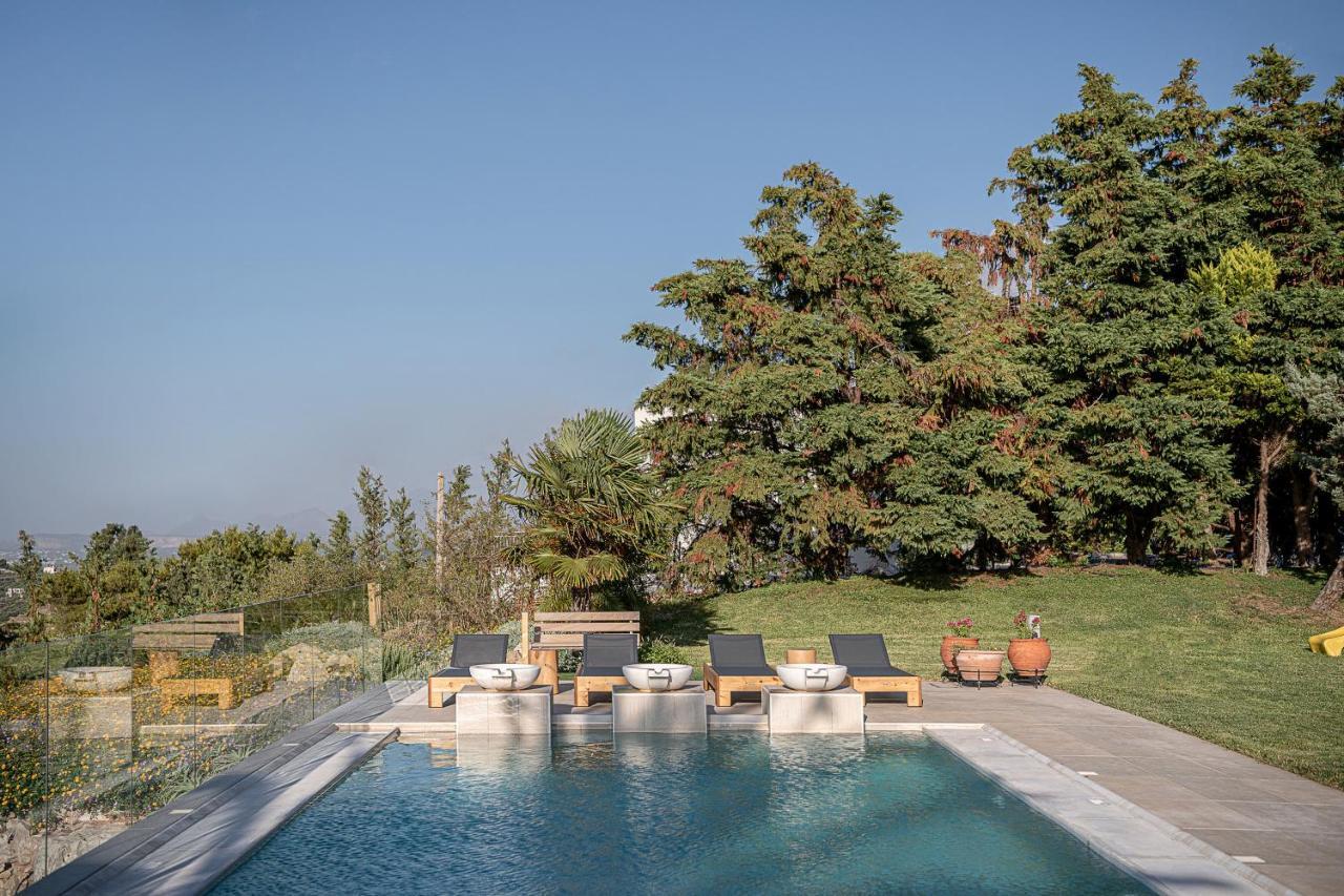 Villa Heora - The Floating Residence Tria Monastiria Экстерьер фото